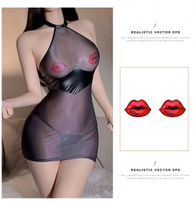 FEE ET MOI - Nipple Sticker Accessories (Red Lip-shaped)